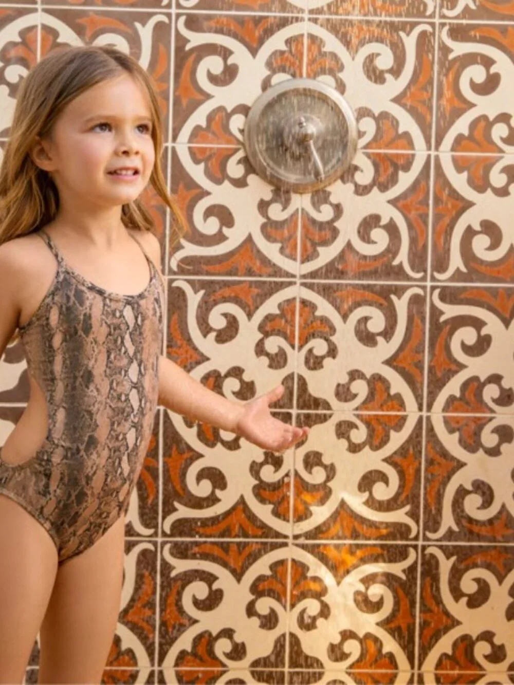 PQ Swim Kids Kaa Ayah Cut Out One Piece